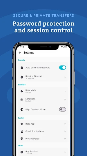 LocalDrop - WiFi File Transfer Screenshot 1