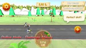 Reaction Race Online - Motorbike racing edition Screenshot 2
