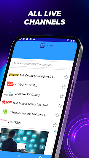 IPTV Player: HD TV Cast Online Screenshot 3