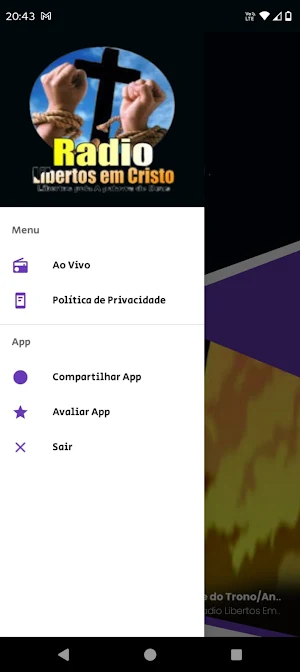Web Radio Libertos Em Cristo Screenshot 1