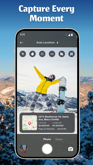 GPS Photo Stamp, Camera Map Screenshot 3