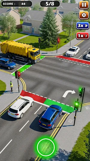 Traffic Signal Control Game 3d Screenshot 1