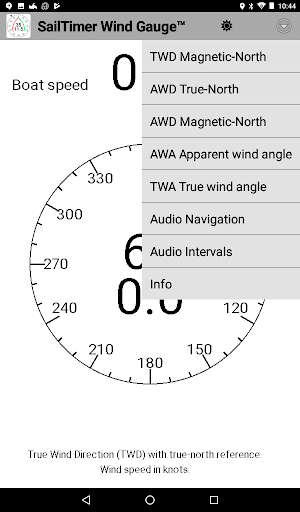 SailTimer Wind Gauge™ Screenshot 1