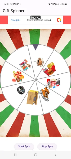 NewYear Gift Spinner Screenshot 1