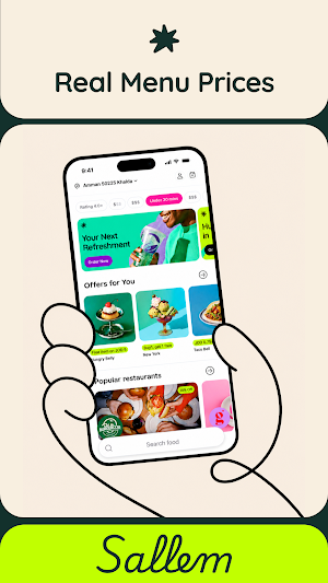 Sallem: Food Delivery Screenshot 0