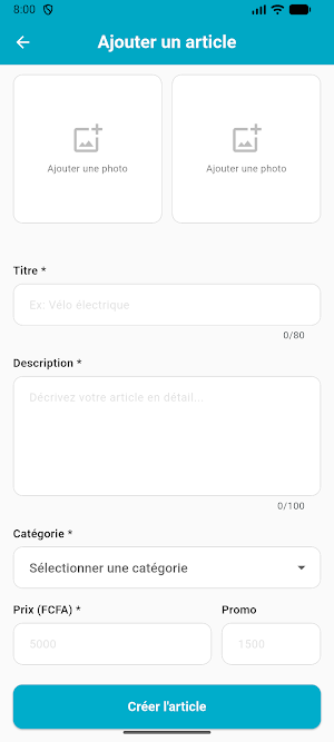 OUIRENT Screenshot 1