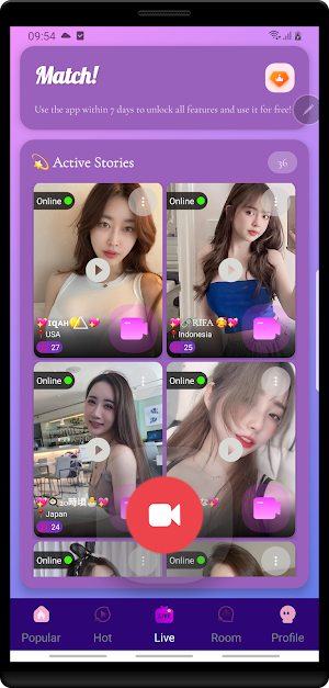 Sexy Video Chat — Sexy Live Screenshot 0
