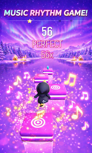 Tiles Dance Gugu Gaga Penguin Screenshot 0