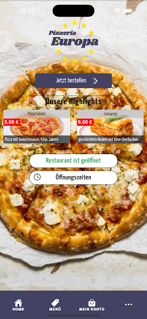 Pizzeria Europa Porta Screenshot 0