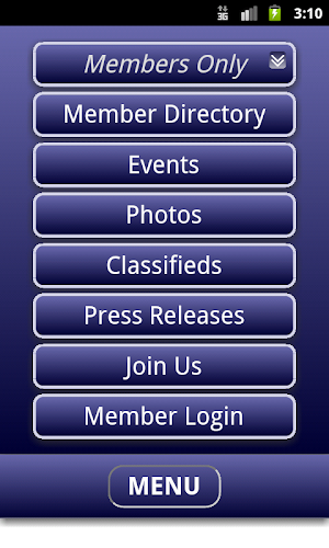 CAGE Mobile App Screenshot 1