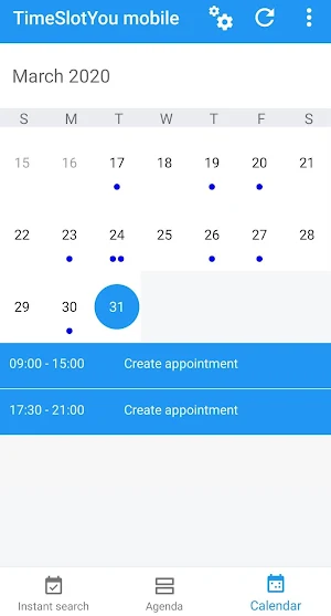 TimeSlotYou Screenshot 2