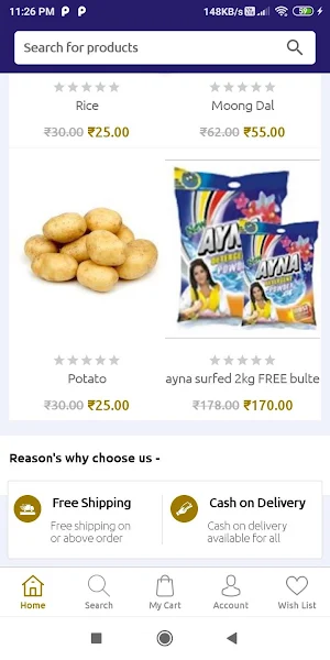 Pariwar Mart - Daily needs are Screenshot 2