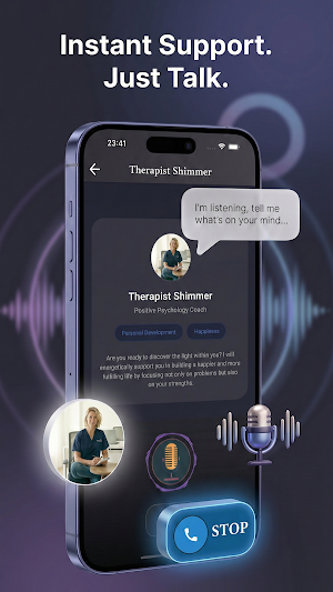 Live Talk & Chat-Mental Health Screenshot 0