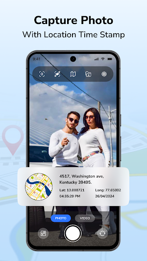 GPS Map Photo & Video Camera Screenshot 0