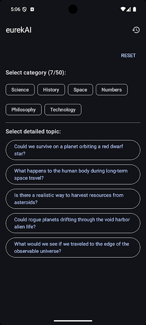 eurekAI Screenshot 2