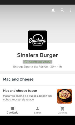 Sinalera Burger Screenshot 0