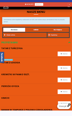 Tokyo Sushi Wejherowo Screenshot 2