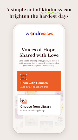 WondrVoices: Share Kindness Screenshot 1