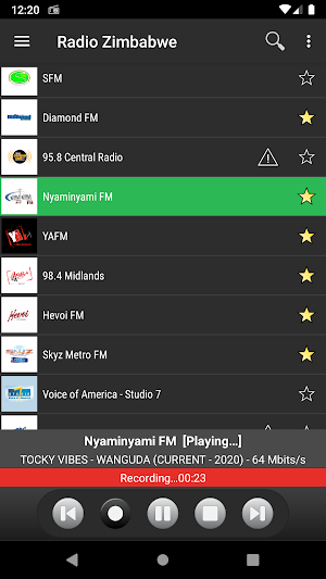 RADIO ZIMBABWE : Online Zimbabwean radios Screenshot 3
