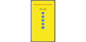 Maths Quiz App Screenshot 3