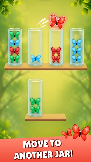 Butterfly Jar Sort Screenshot 1