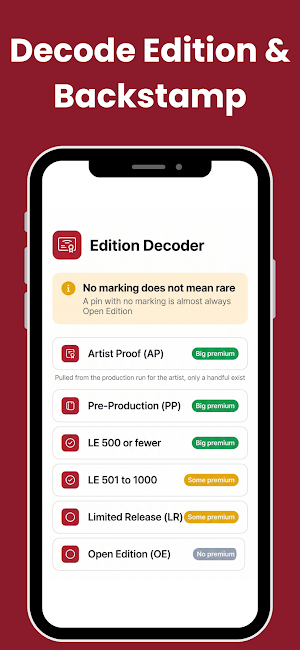 Pin Value: Trading Pin Scanner Screenshot 3