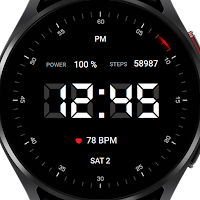 Minimal 70 Digital Watch Face