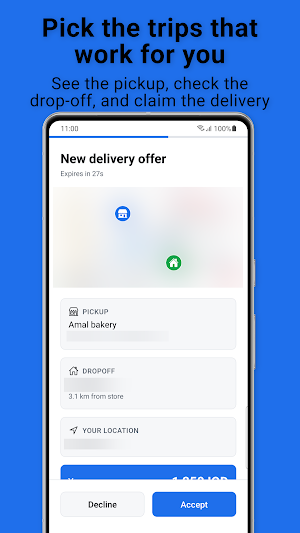 Ordertrack Courier Screenshot 2