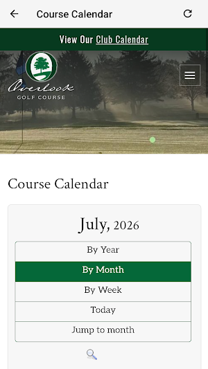 Overlook Golf Course Screenshot 1