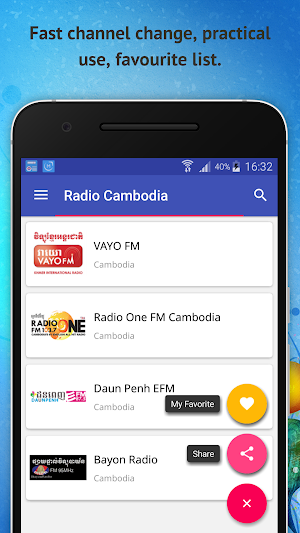 Radio Cambodia Screenshot 1