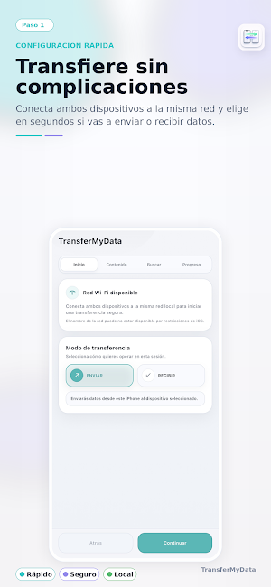 TransferMyData Screenshot 0