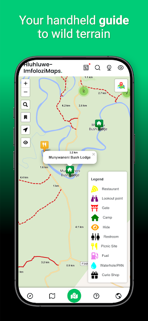Hluhluwe Imfolozi Maps Screenshot 0