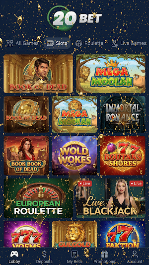 20Bet Screenshot 2
