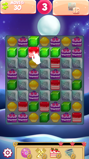 Frozen Valentine Mania Match 3 Screenshot 3