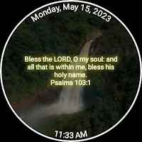 Bless the Lord Watch Face