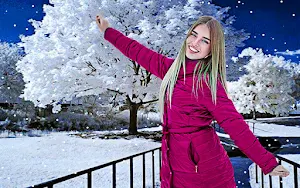Snowfall photo effect editor Screenshot 0