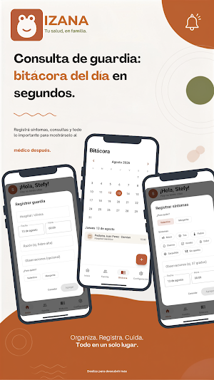 Izana - Diario bebé y familia Screenshot 2