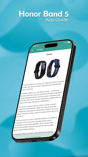 Honor Band 5 App Guide Screenshot 1