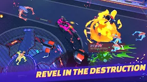 Crimson Wheels: Car Shooter Screenshot 3