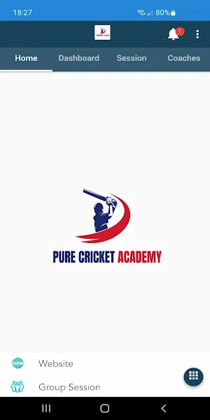 Pure Cricket Academy Screenshot 0