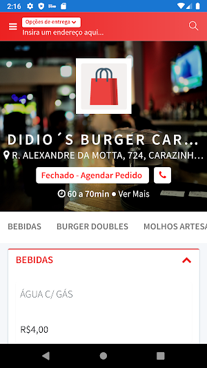 Didios Burger Carazinho Screenshot 0