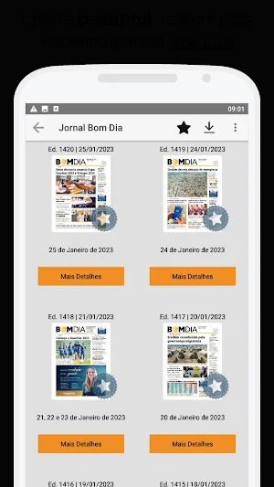Jornal Bom Dia Screenshot 1