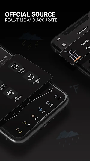 Accurate Weather Forecast Dark Sky Weather live Screenshot 1