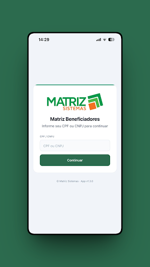 Matriz Beneficiador Screenshot 0