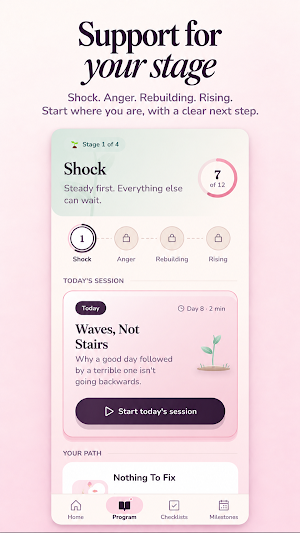 Bloom - Divorce Recovery Screenshot 2