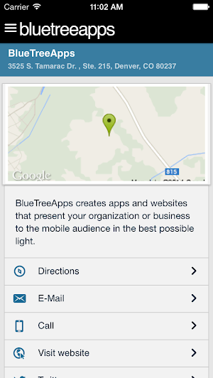 BlueTreeApps Screenshot 1