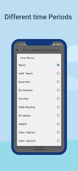 Forex compounding calculator Screenshot 1