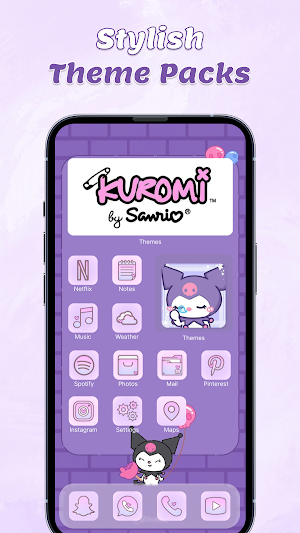 Themes – Wallpaper, Keyboard Screenshot 1