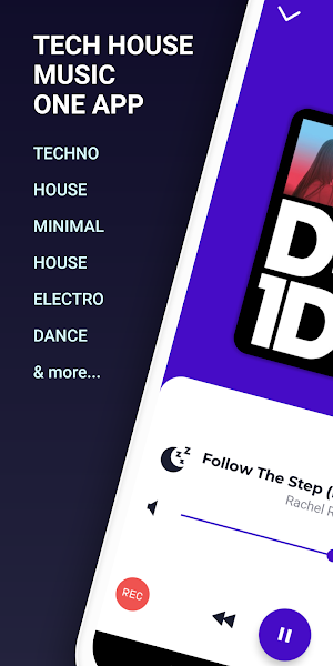 Tech House Music: Techno Radio Screenshot 0