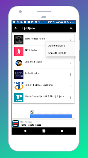 Radio Slovenia + Radio Online Screenshot 2